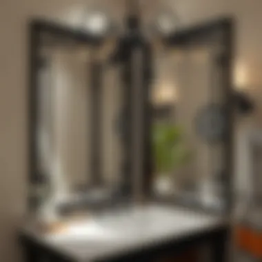 Magnificent Exploring the Aesthetic and Functional Appeal of Black Trim Mirrors for Bathrooms