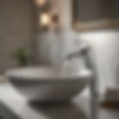 Modern Aesthetics in Bathroom Bowl Faucets Elegant bathroom bowl faucet design showcasing modern aesthetics