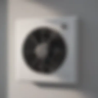 Installation of a bathroom exhaust fan with heater