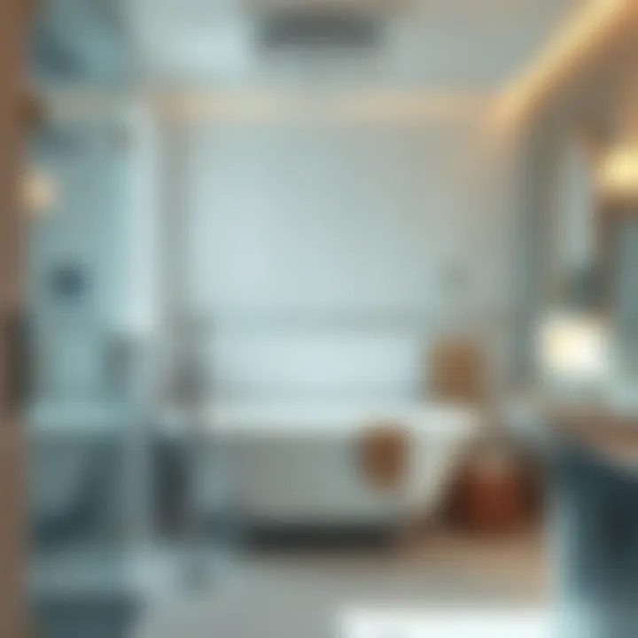 The Importance of Maintenance in Bathroom Ventilation A clean and well-maintained bathroom showcasing effective ventilation