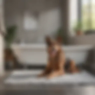 Eco-Friendly Bath Mat for Dogs Eco-friendly bath mat options for dogs