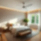 Elegant Minimalist Bedroom Elegant minimalist bedroom featuring soft neutral tones and natural light