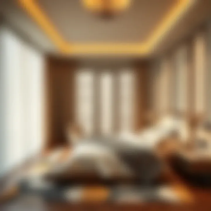 Modern Innovative Space Bedroom Modern bedroom showcasing innovative use of space and contemporary design