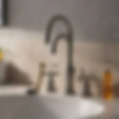 Essential Tools for Faucet Repair Image depicting tools necessary for repairing a Brizo faucet.