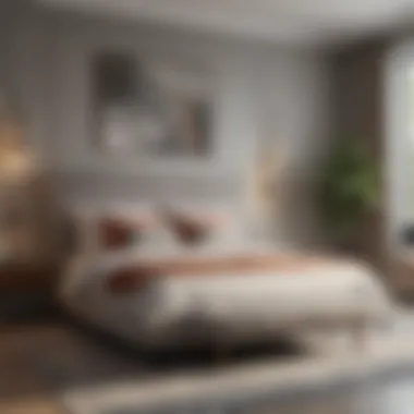 Inviting Bedroom Aesthetics Inviting bedroom aesthetics enhanced by a complete bed solution