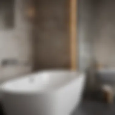 Effective Installation Techniques for Luxury Bathrooms A close-up of a skilled installation technique being applied in a luxury bathroom setup.