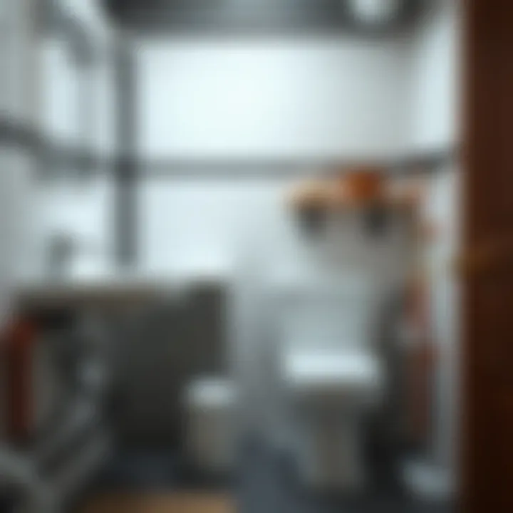 Plumbing requirements for garage bathroom