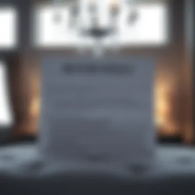 Key Points of Return Policy Illustration of a return policy document with key points highlighted