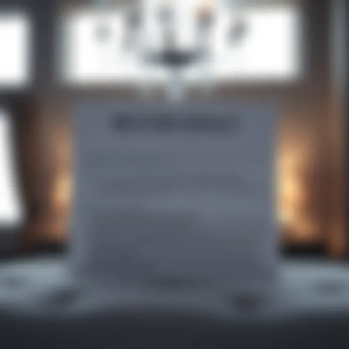 Key Points of Return Policy Illustration of a return policy document with key points highlighted