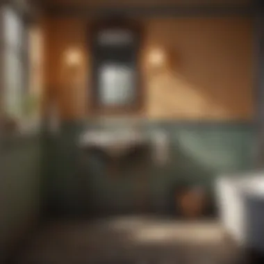 Color Palette for Craftsman Style Bathrooms Color palette inspired by Craftsman aesthetics