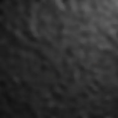 Intricate Textures in Dark Gray Close-up of dark gray textures and patterns