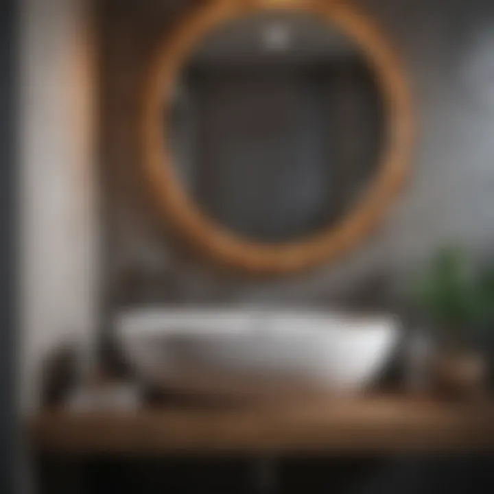 DIY decor elements enhancing bathroom aesthetics