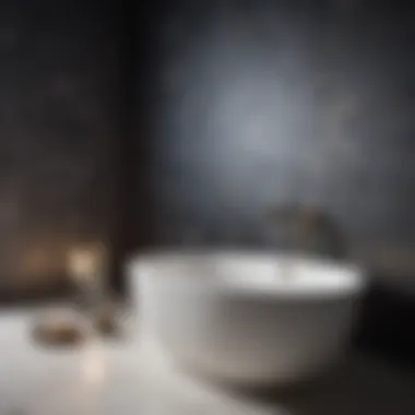 Galaxy Motifs in Bathroom Accessories Elegant bathroom accessories inspired by galaxy motifs and constellations