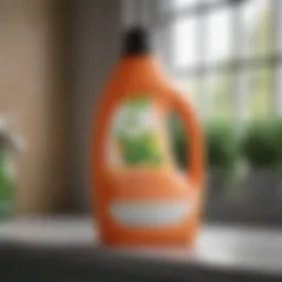A bottle of Attitude Laundry Detergent showcasing its eco-friendly design