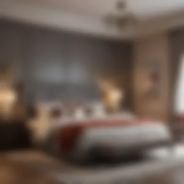 Cozy King Size Bedroom Space Cozy king size bedroom with soft lighting and plush accessories