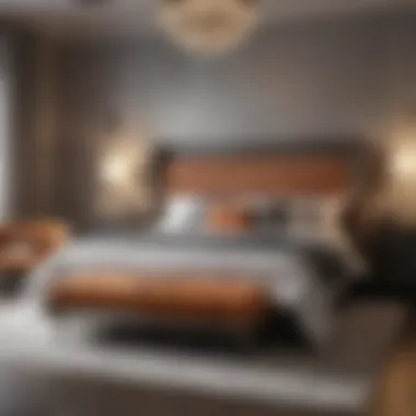 Modern King Size Bedroom Modern king size bedroom featuring chic decor and furnishings
