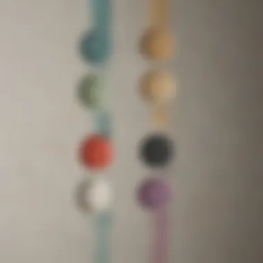 Color palette options for Aura Bath and Spa Paint