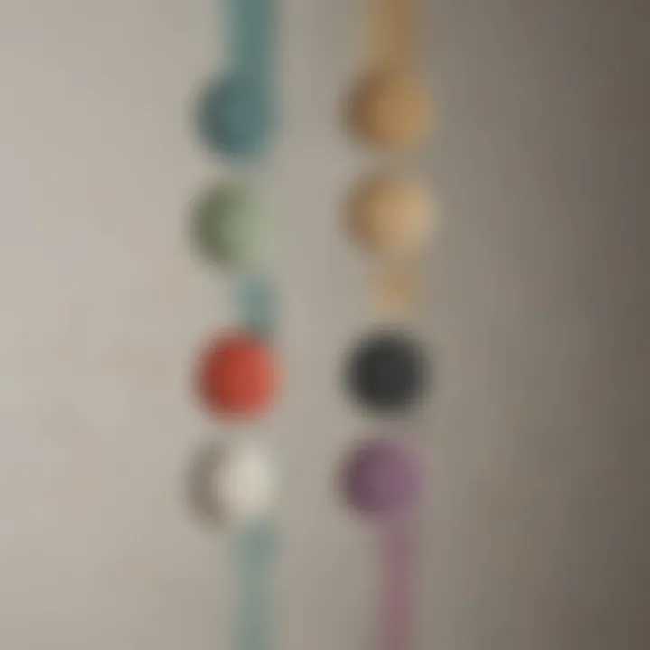 Color palette options for Aura Bath and Spa Paint