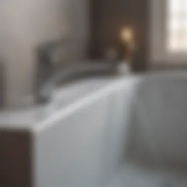 Sleek Contemporary Bathtub Spout Contemporary bathtub spout with diverter showcasing sleek lines