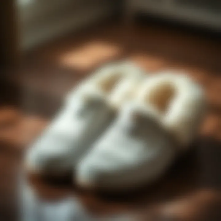 Chic slip-on slippers showcasing modern design