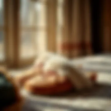 Trendy fur-lined slippers for warmth and style