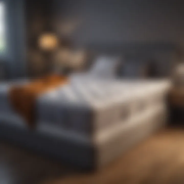 Infographic illustrating the advantages of boxed mattresses