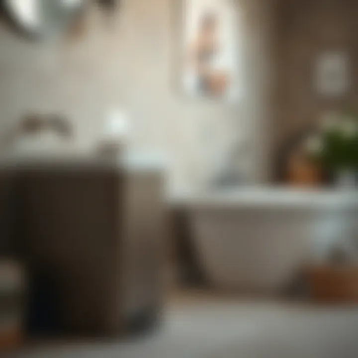 Quality Materials in Bathroom Trash Cans Close-up of high-quality materials used in a foot pedal trash can