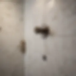 Elegant marble tiles in a luxurious bathroom shower setting