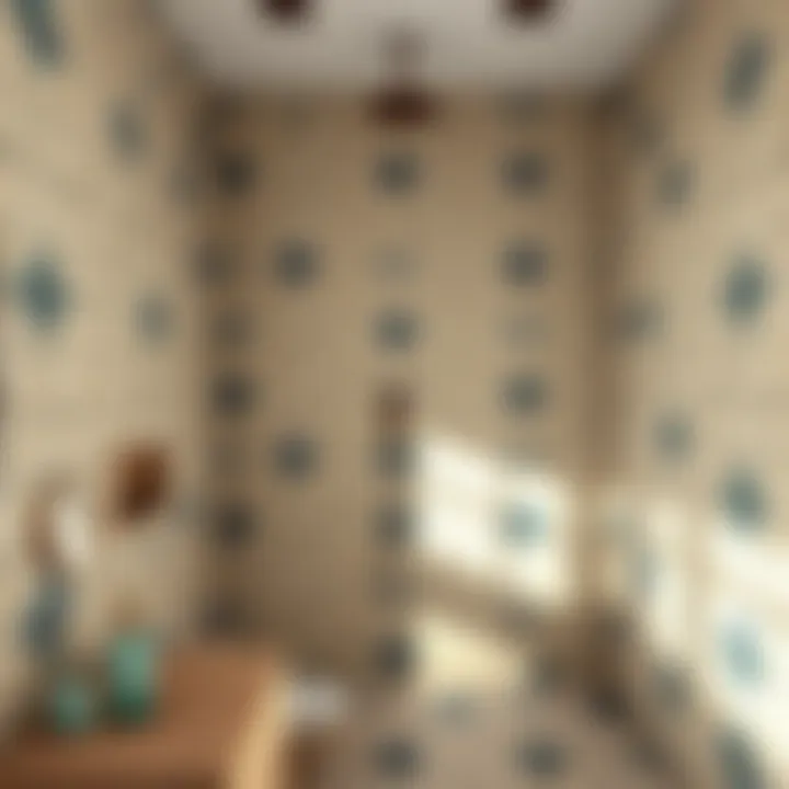 Charming Tile Patterns Charming tile patterns in a farmhouse bathroom shower