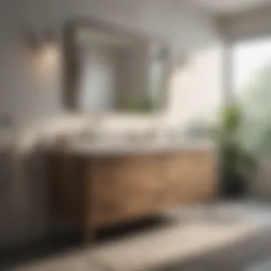 Aesthetic Appeal of Modern Bathroom Vanities Modern bathroom vanity featuring sleek lines and unique finishes