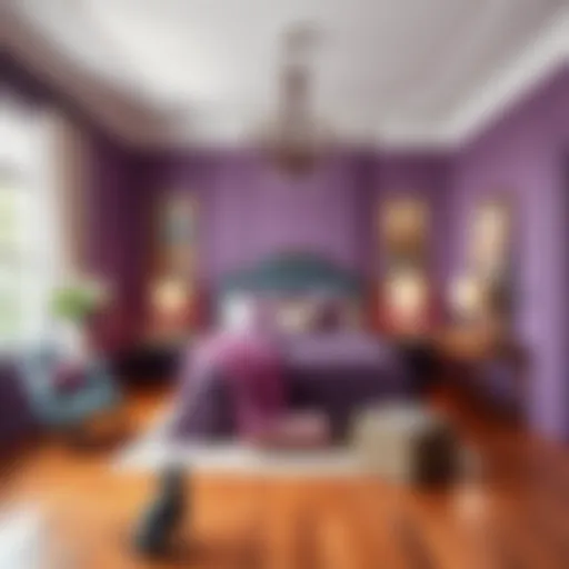Exploring Purple Paint Colors for Bedrooms Introduction