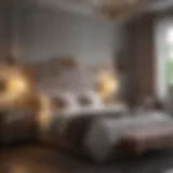 Elegant bedroom showcasing free delivery furniture