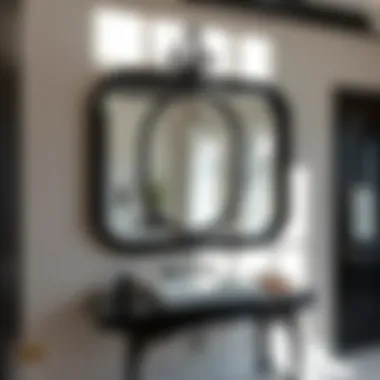 Notable Exploring the Aesthetic and Functional Appeal of Black Trim Mirrors for Bathrooms