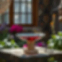 Exploring the Aesthetic Appeal of Small Glass Bird Baths Introduction