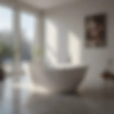 Stylish Self-Standing Bathtub Designs Stylish self-standing bathtub showcasing various designs