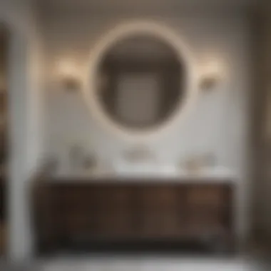 Sophisticated Espresso Vanity Design Elegant espresso vanity showcasing sophisticated design