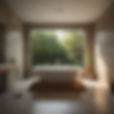 Creating a Serene Ambiance with Jacuzzi Bathtubs Serene bathroom ambiance featuring a single jacuzzi bathtub