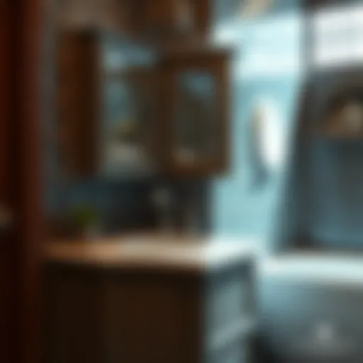 Exploring the Functionality and Aesthetic Appeal of Metal Corner Bathroom Cabinets Introduction
