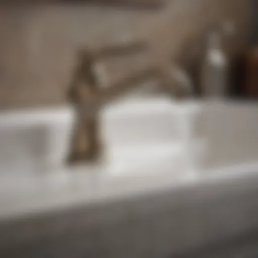 Elegant Moen Brantford faucet design showcasing its vintage charm