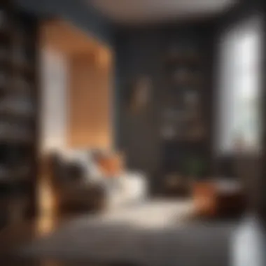 Creating a Cozy Reading Nook with Cube Furniture Cubes integrated into a cozy reading nook