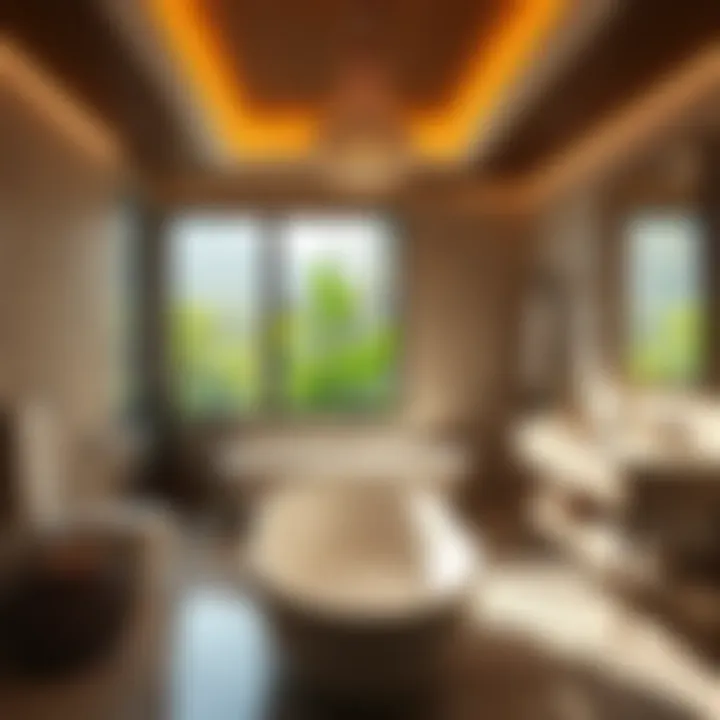 Spa-Inspired Bathroom Retreat Spa-inspired bathroom retreat with natural elements