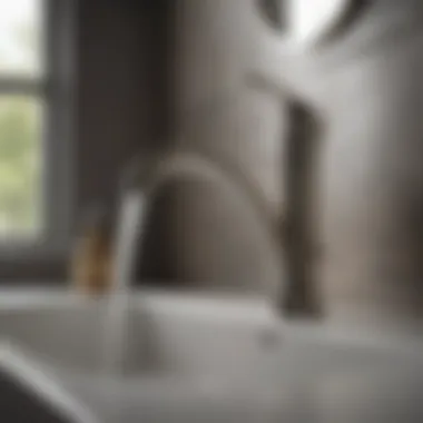 Functional touchless faucet with advanced technology features