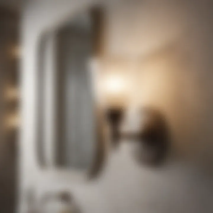 Elegant wall-mounted bathroom sconce
