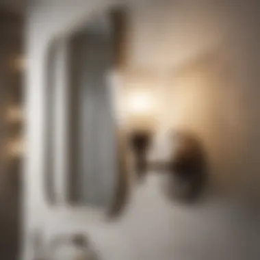 Sophisticated Wall Lighting Elegant wall-mounted bathroom sconce