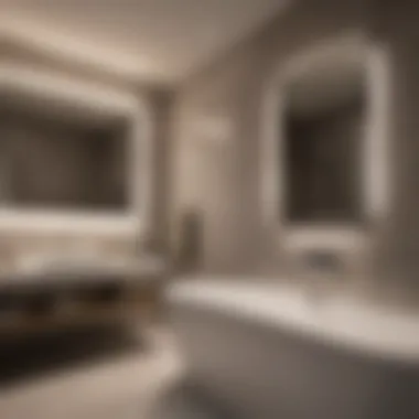 Energy Efficiency of LED Lights in Bathrooms Infographic showing energy efficiency of LED lights in bathrooms