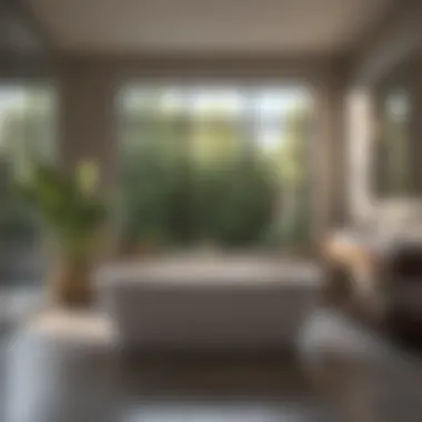 Creating a Personal Oasis with Freestanding Bathtubs Luxurious freestanding bathtub in a serene environment