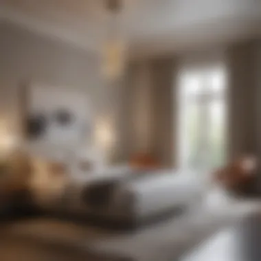 Sustainable Lighting Solutions for Eco-Friendly Elegance Sustainable lighting fixtures integrated into a stylish bedroom design.