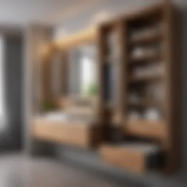 Functionality Meets Design: Integrated Storage Cabins Functional cabinet with integrated storage solutions