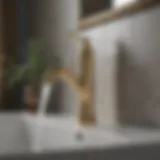 Elegant Kohler single hole faucet design