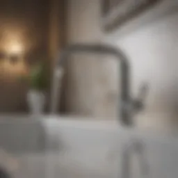 Stylish modern faucet design